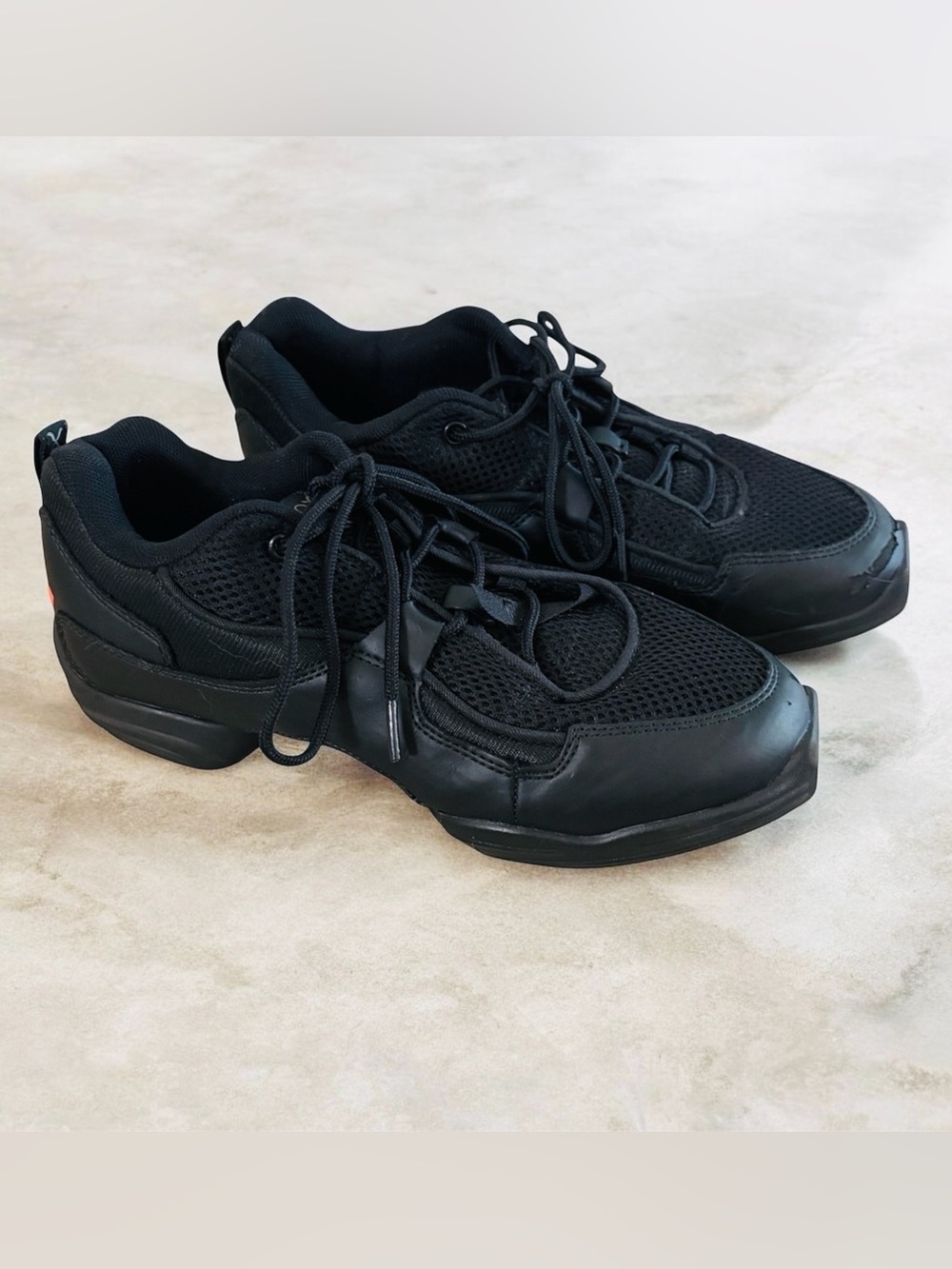 Capezio Black Women's Dance Sneakers Sz 9